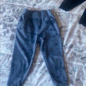 Kids Blue Character Print Joggers